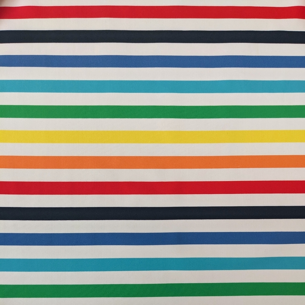 Primary Rainbow Stripe Rashguard - Picture 10 of 11